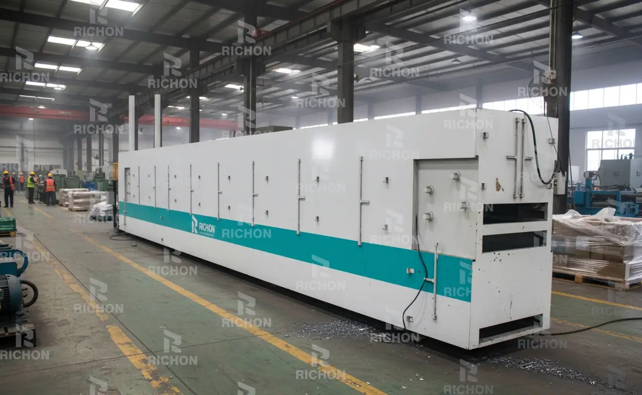 Through multi-temperature zone optimization and precise humidity control, the system significantly reduces energy consumption while ensuring consistent pallet quality.