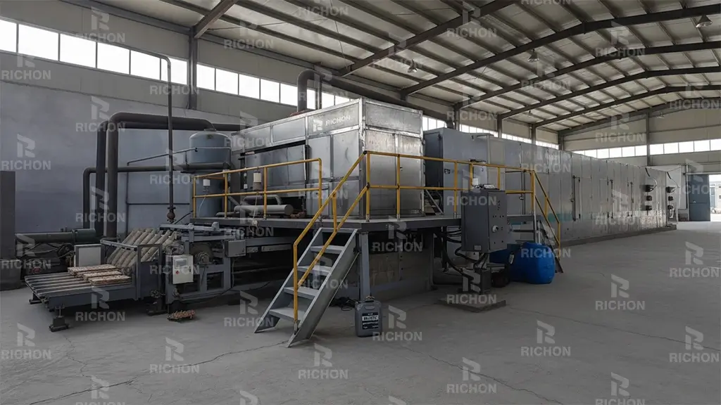 Automatic forming machine for efficient egg tray production