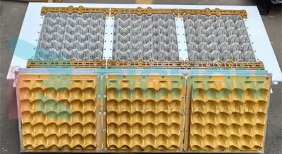 Plastic egg tray mold for egg tray machine