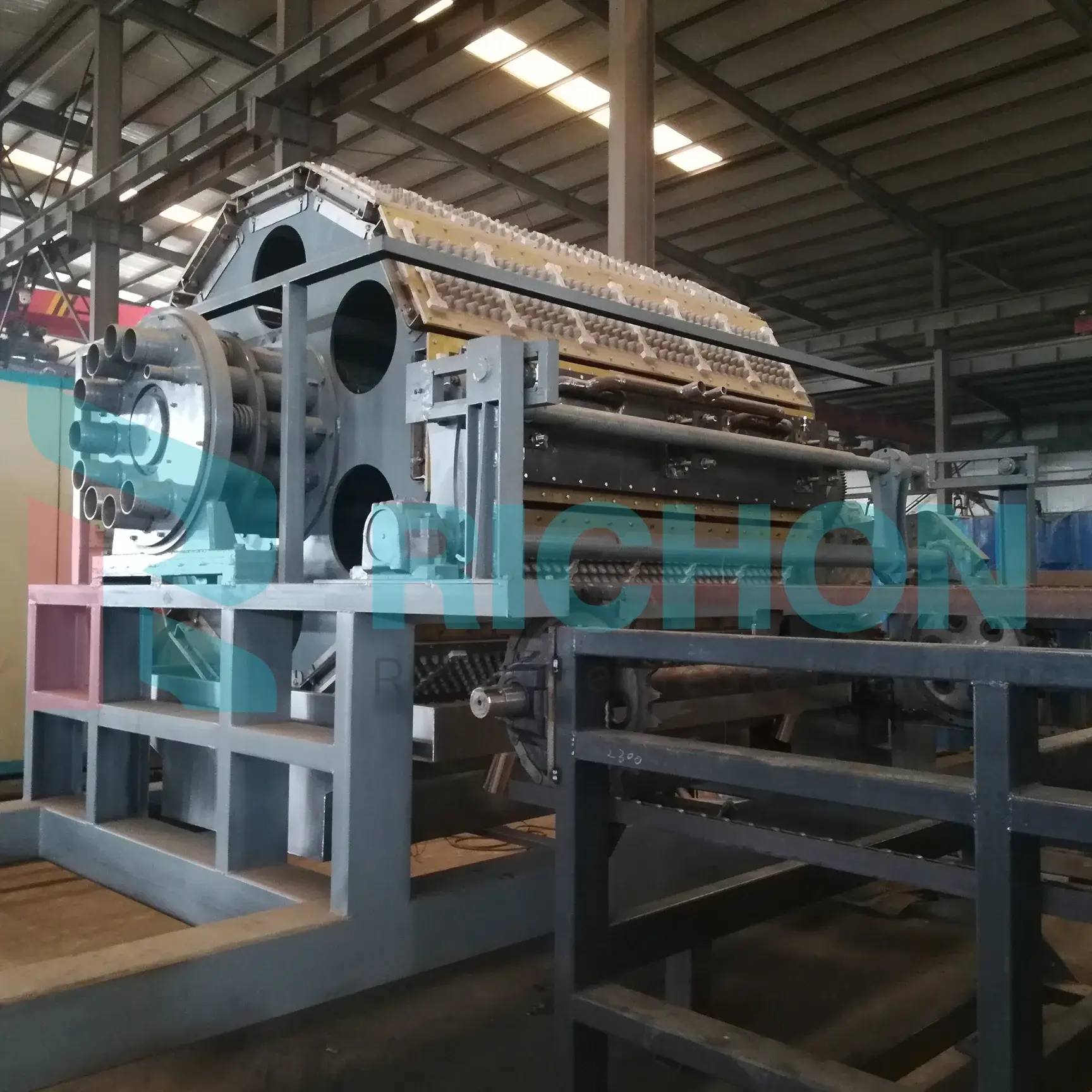 Richon Group egg tray machine manufacturing factory and workshop