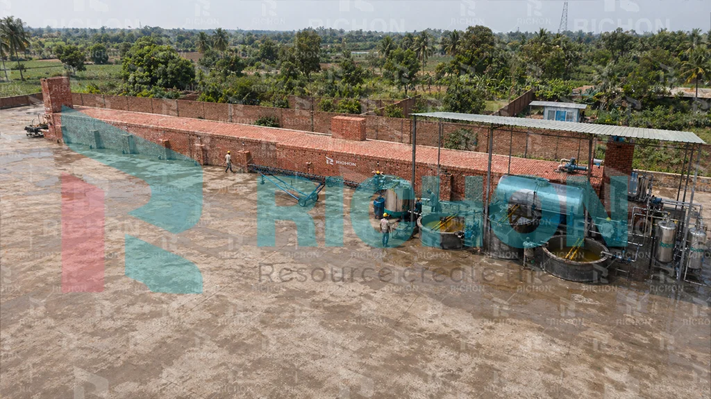 india egg tray factory project overview showing production line workflow and factory environment