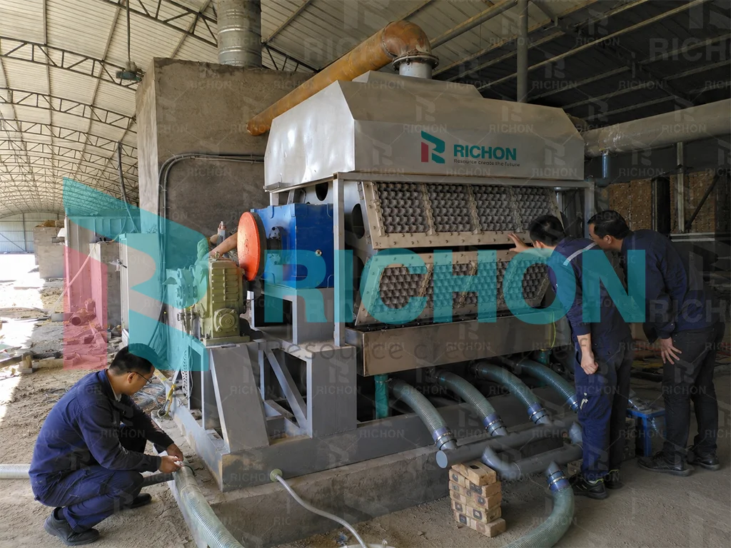 egg tray forming system vacuum and mold troubleshooting