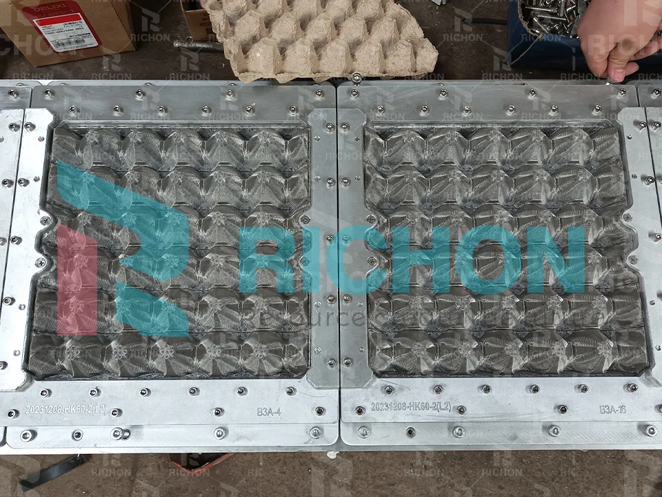 egg tray mold design and surface quality affecting product consistency