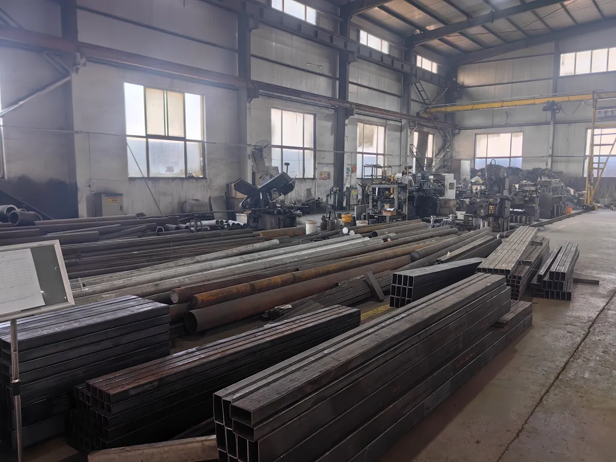 Steel materials prepared in the Richon equipment workshop