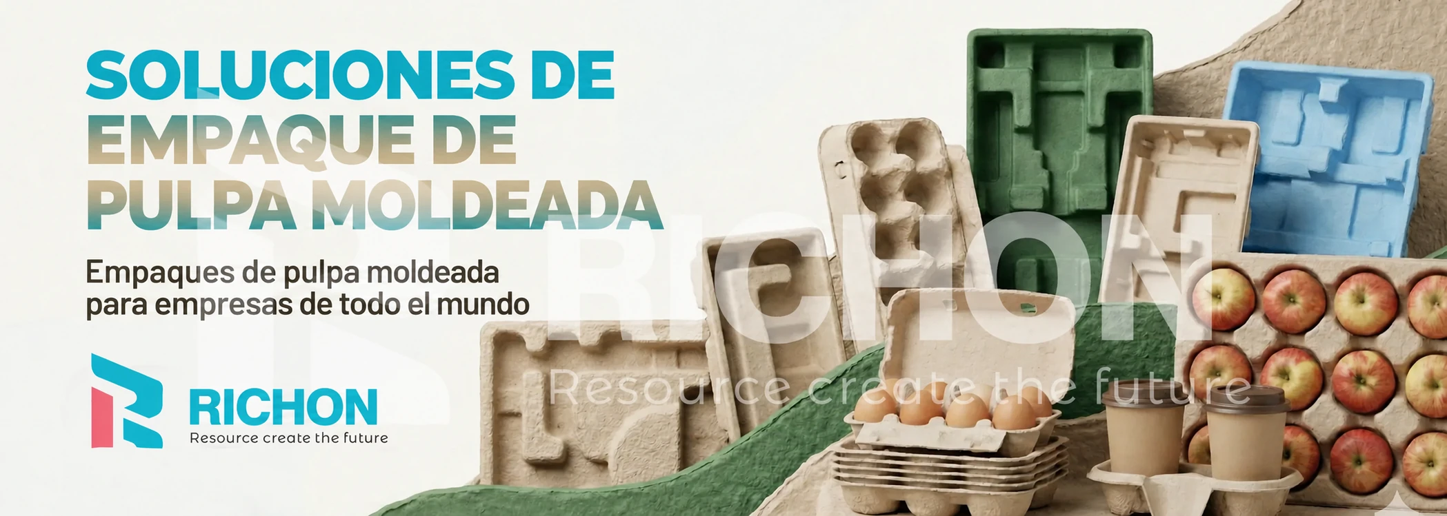 Máquinas de moldeo de pulpa y soluciones de líneas de producción para bandejas para huevos, bandejas para frutas, empaques industriales y productos de pulpa moldeada